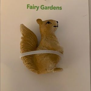 Fairy garden squirrel miniature